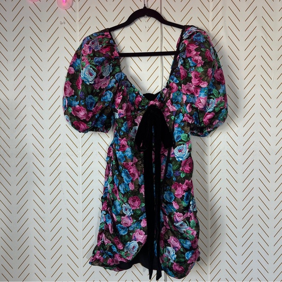 NWOT For Love & Lemons Marlei Mini Dress size S $254 - Picture 3 of 11